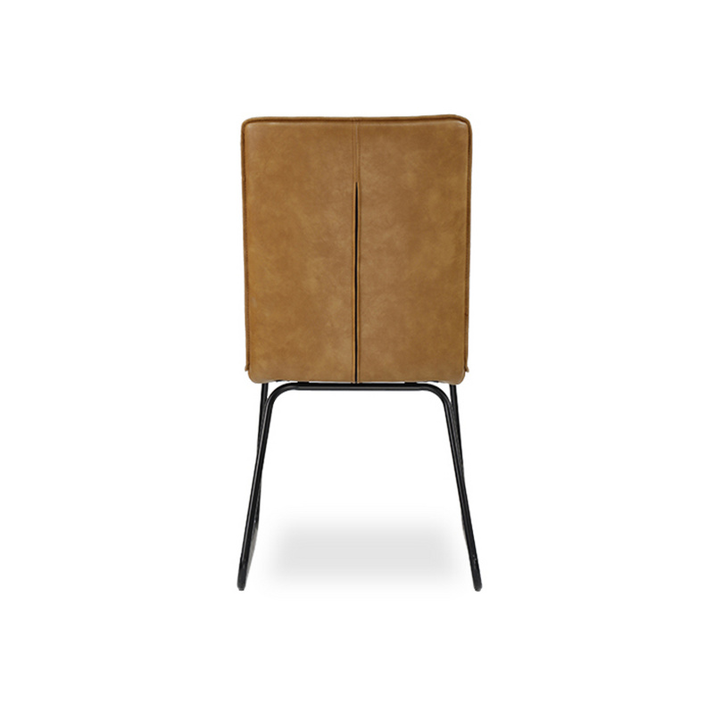 PU Dining Chair with Metal leg for dining room or living room