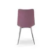 Linen Dining Chair with Metal leg for dining room or living room