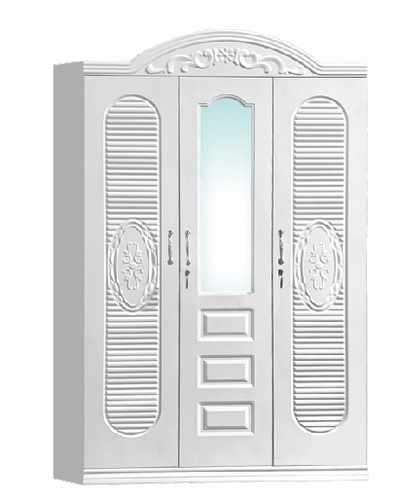 3 door steel Wardrobe