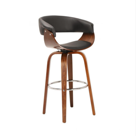 Swivelling Seat Bentwood Bar Stool Chair