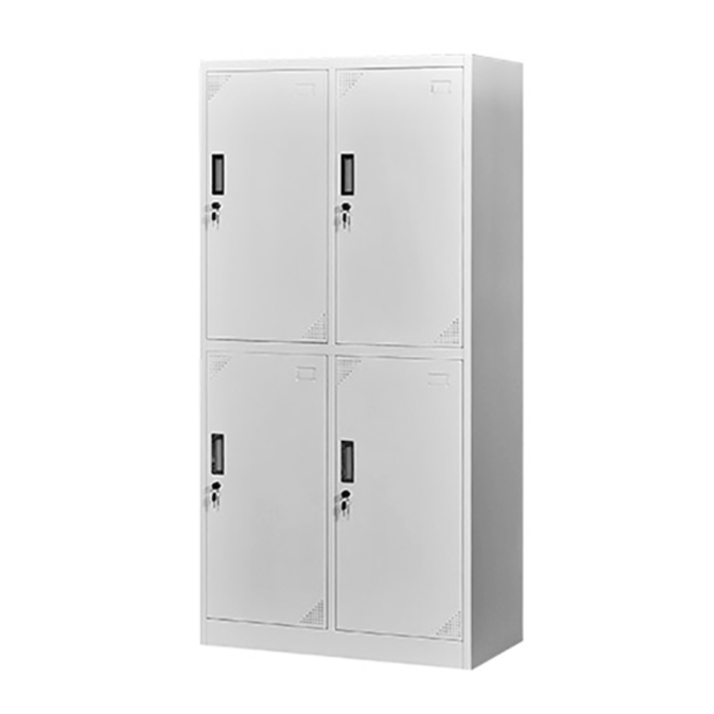 Modern Multifunctional Metal Furniture Cabinet 4 Doors Steel Storage Cabinet Locker