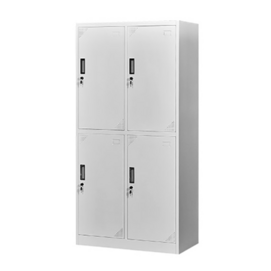 Modern Multifunctional Metal Furniture Cabinet 4 Doors Steel Storage Cabinet Locker