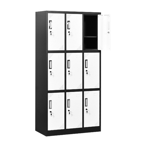 School Pakistaan Staff Office Storage 9 Door Metal Locker Furniture