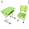 Affordable Metal-Framed Children School Desk and Chairs for Primary to Middle School