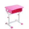 Affordable Metal-Framed Children School Desk and Chairs for Primary to Middle School