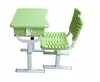 Single Height Adjustable School Desk and Chairs