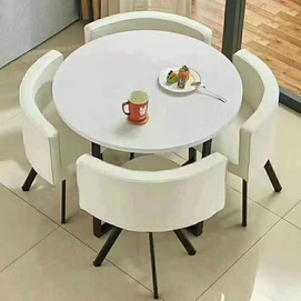 space saving dining table set