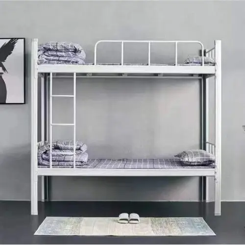 modern double metal frame bunk furniture bed