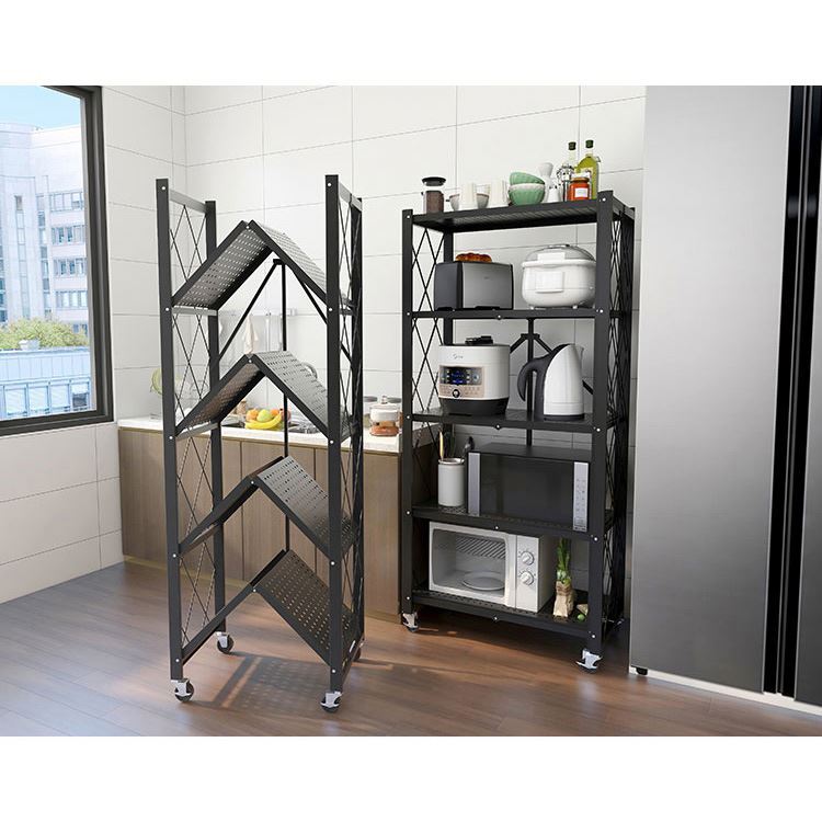 Space Saving Kitchen Folding Shelves