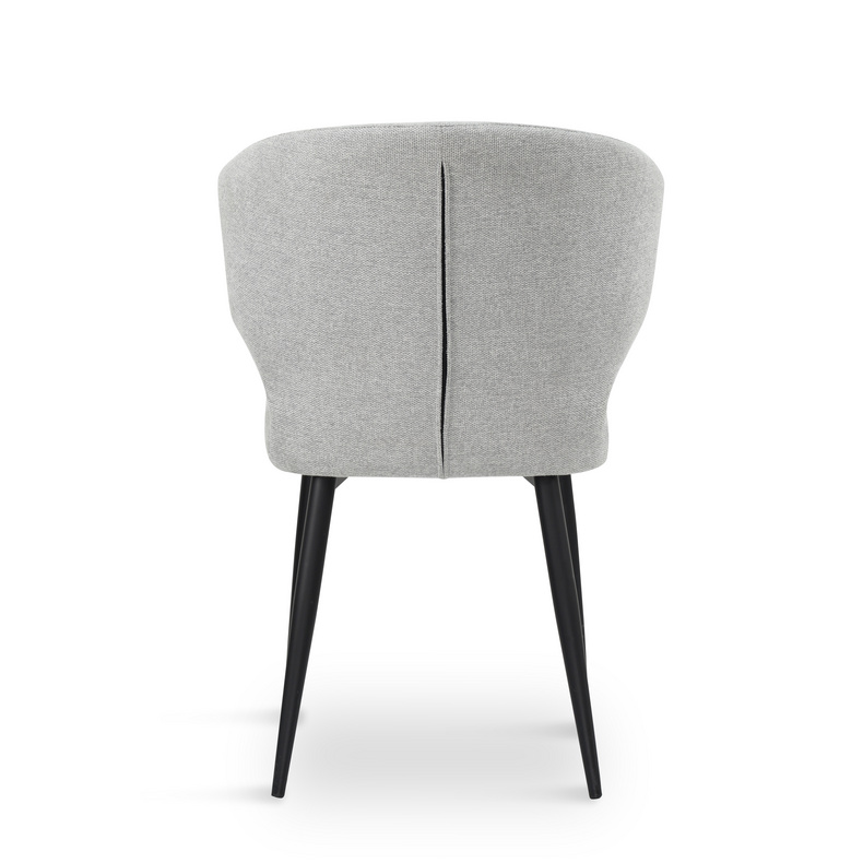 Stylish Tail Shape Linen  chair for dining or living room