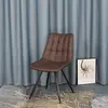 PU Metal Leg Living Chair for dining room or living room