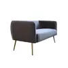 Velvet Two Seater Accent Chair