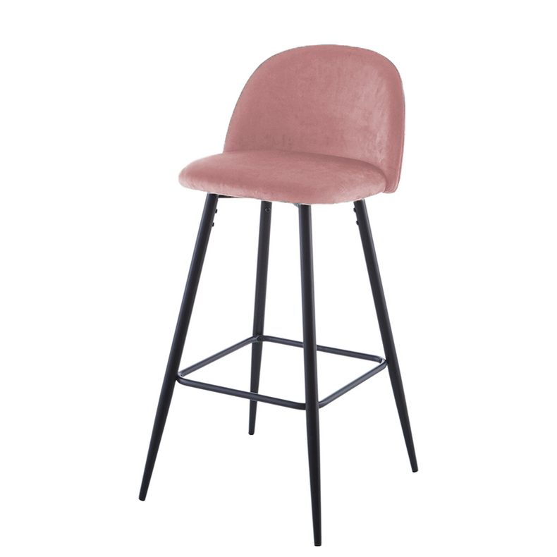 BS005 Velvet Bar Stool Bar Chairs