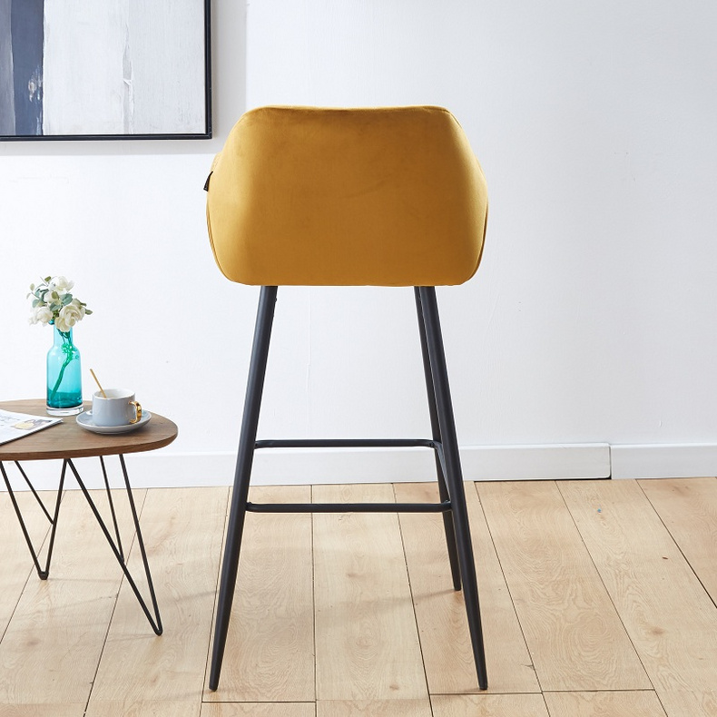 BS040 Fabric bar chair stool