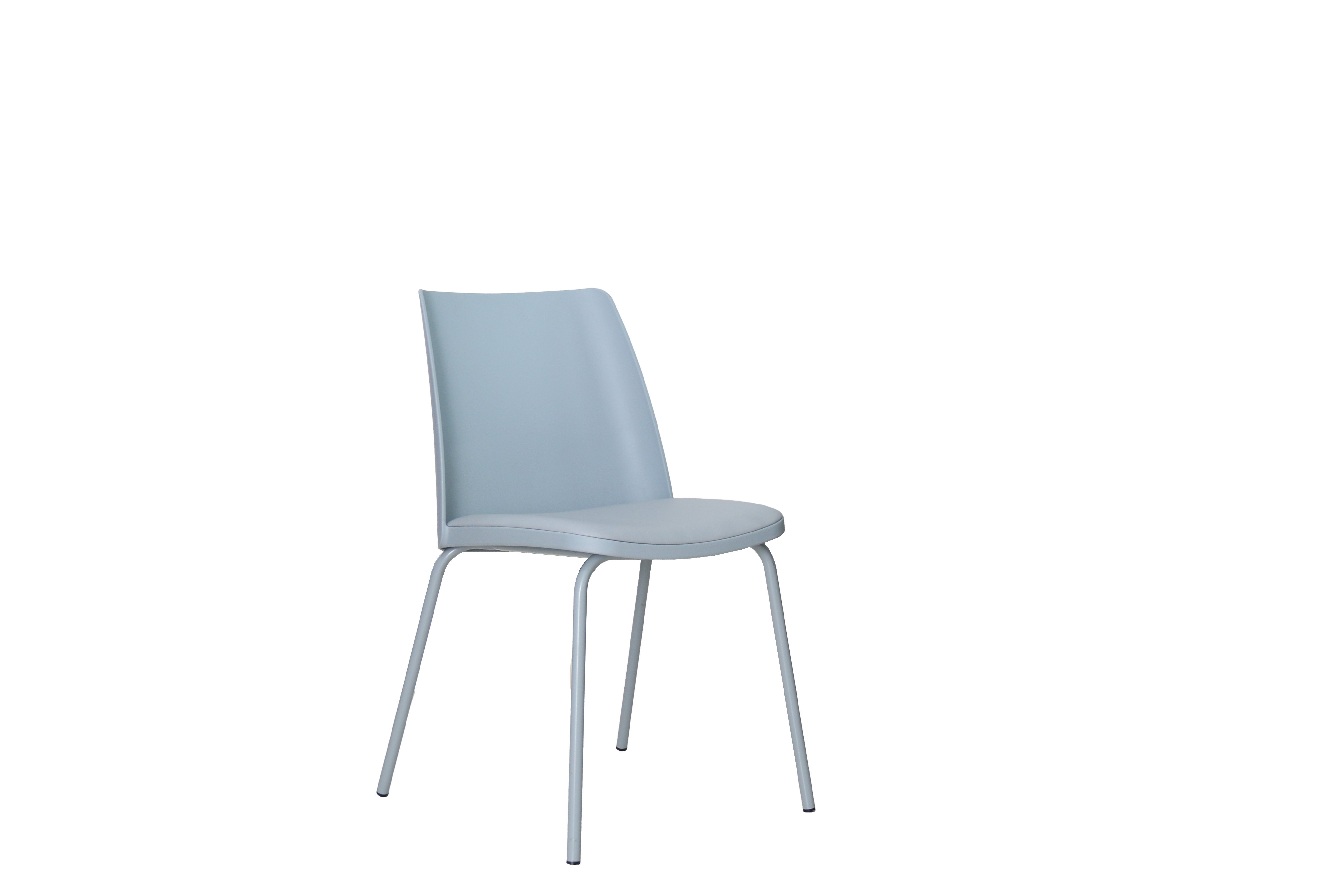 Dining Chair plastic dining chair with PU cushion