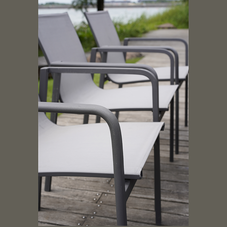 LEESUN Outdoor Dining Table and Chair Set 2091