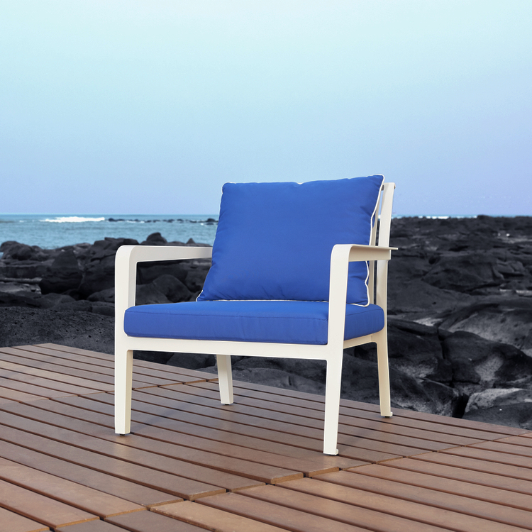 Alpes Solid Aluminum Outdoor Sofa Set