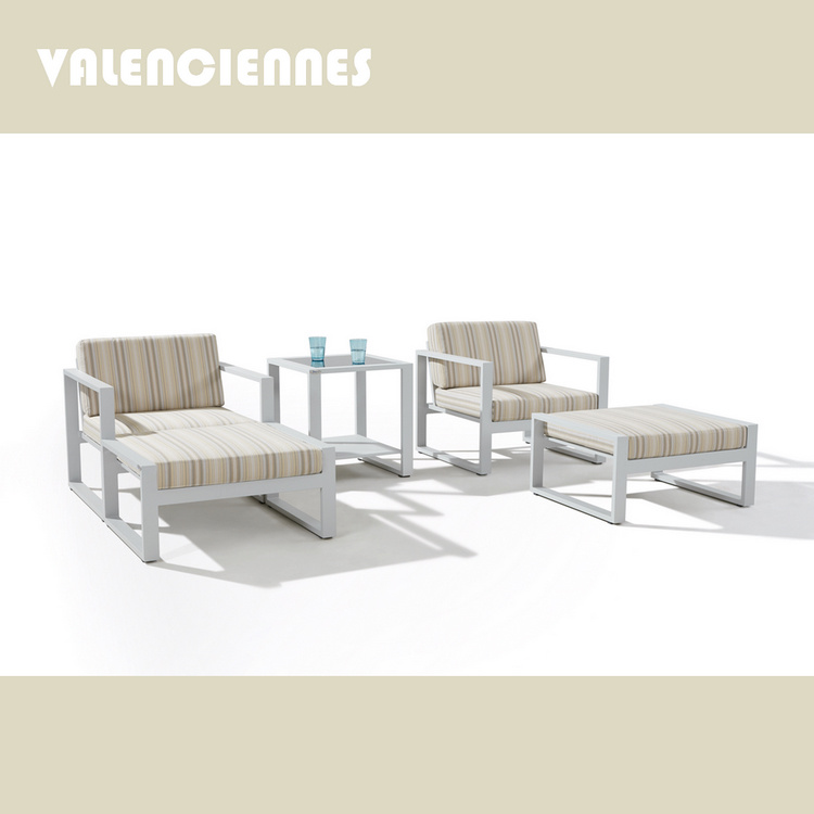 Valenciennes Aluminum Garden Furniture Set