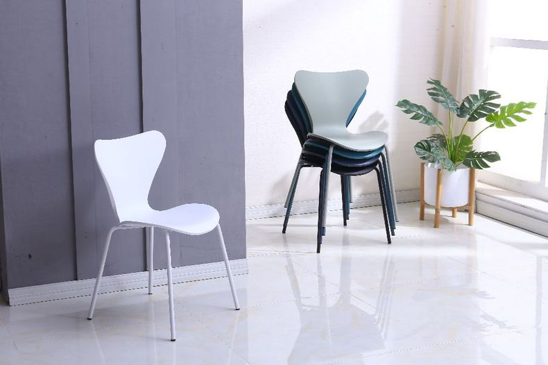 Modern Design Colorful Plastic Dining chair