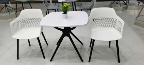 Square and Round ABS Outdoor Garden Table