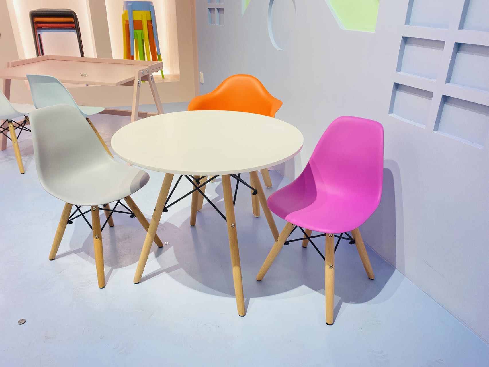 Cute Colorful Baby Dining Chair