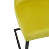 DC-2192-1Super soft seat  metal Leg velvet Chair for dining room or living room