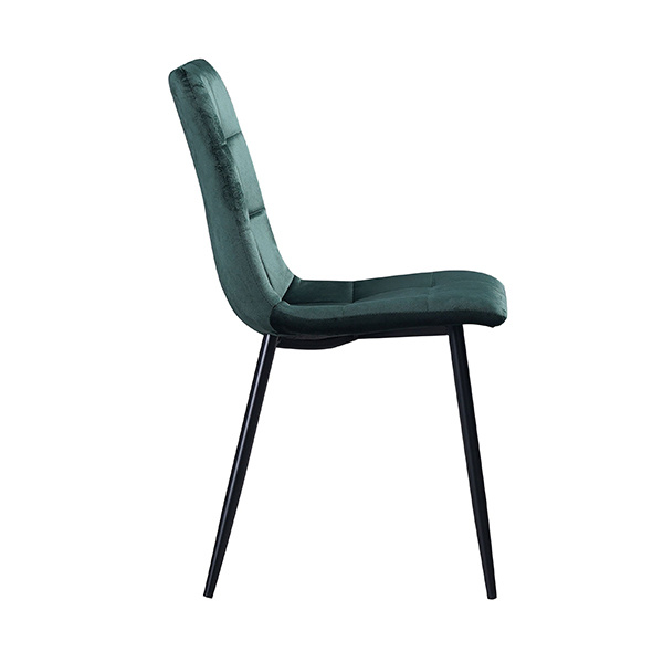 Fabric Dining Chair Black Legs-FYC170