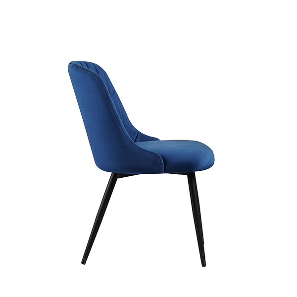 Blue Upholstered Dining Chairs--HYC376