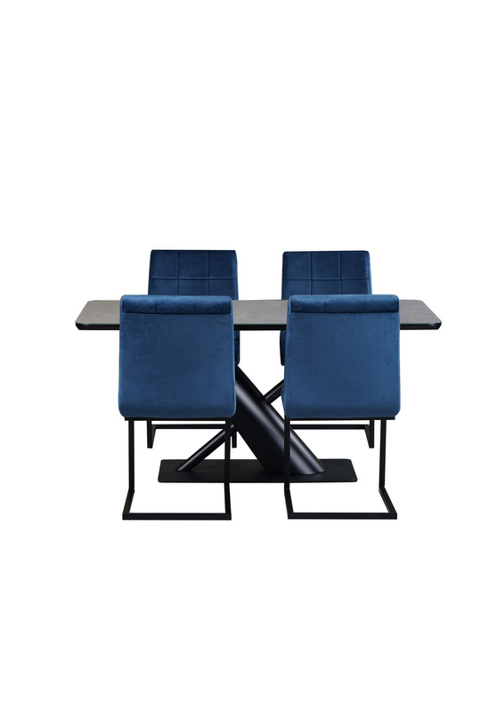 Blue Iron Dining Chair--FYC309