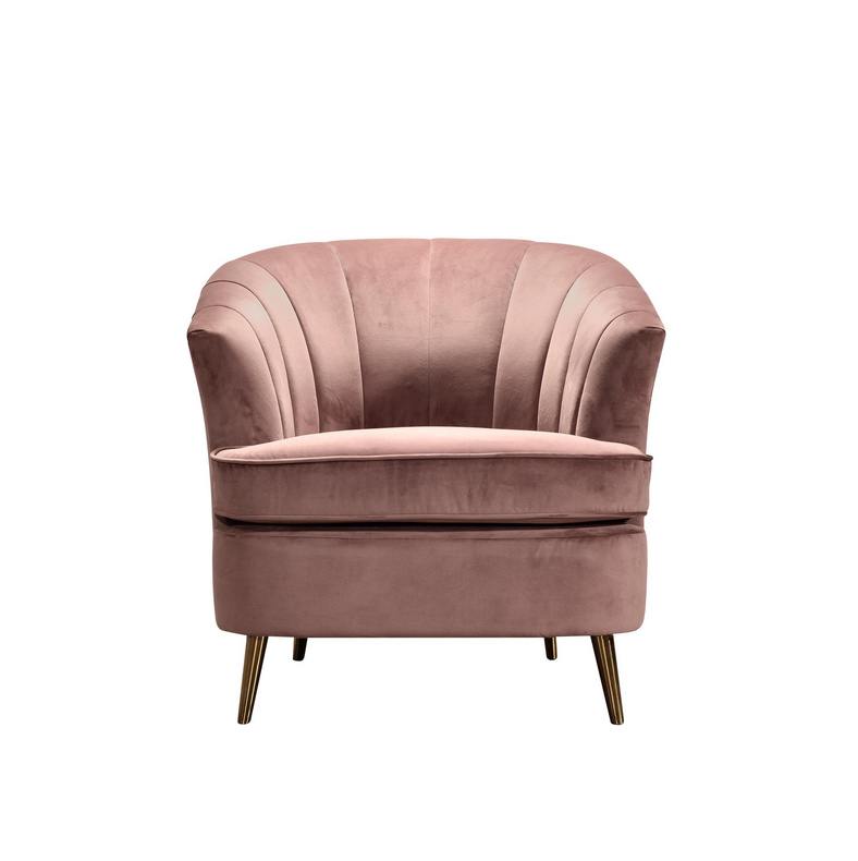 pop tubchair in velvet