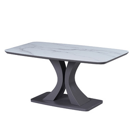 MDF Marble Effect Dining Table--FYA055