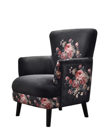 flower accent chair