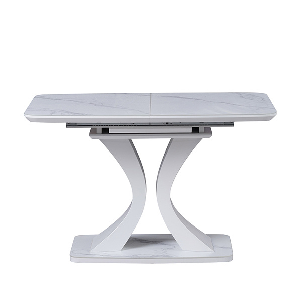 MDF White Dining Table--FYA075