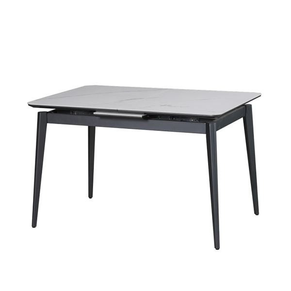 Mdf White Extendable Table--FYA056