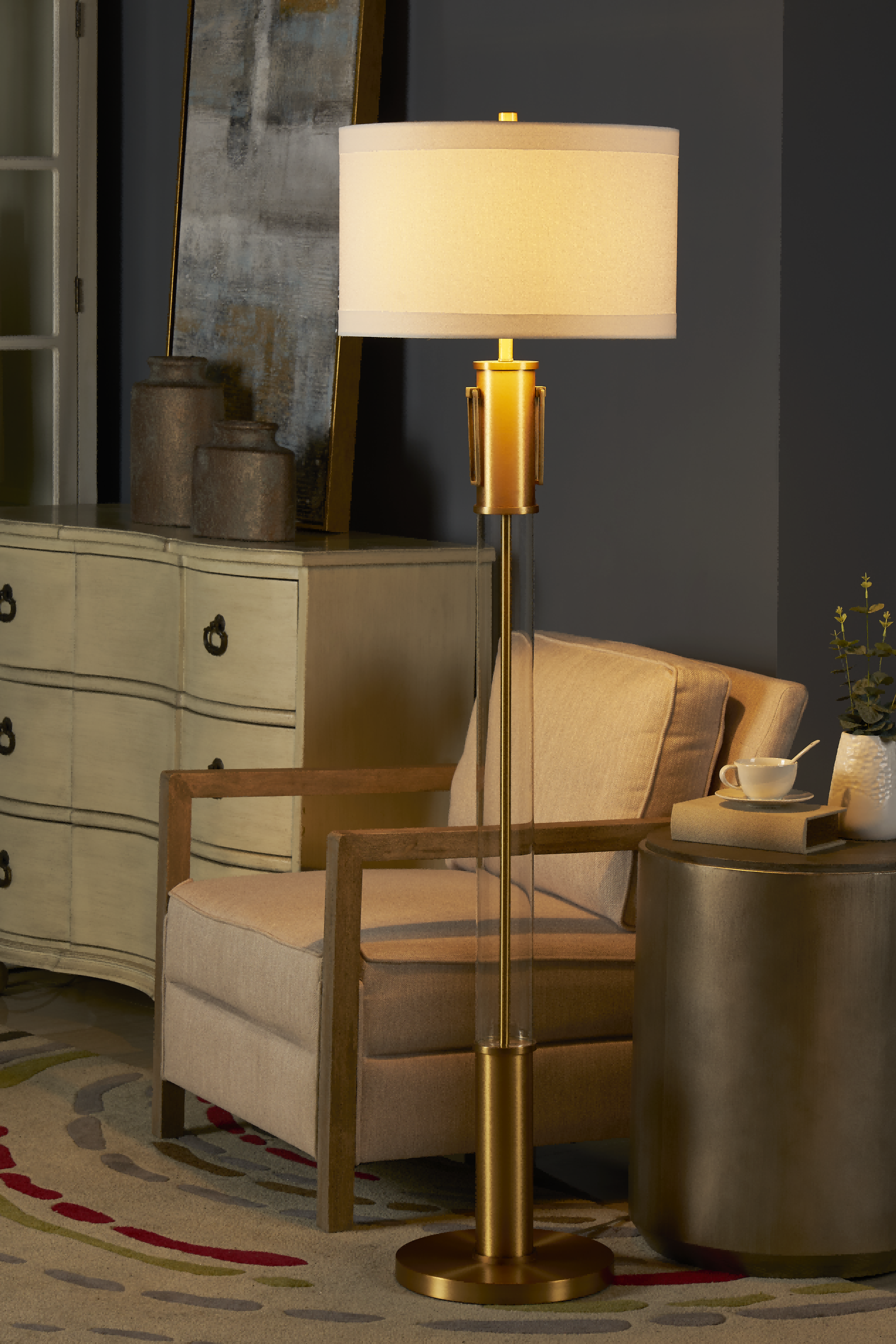 Demille Column Floor Lamp