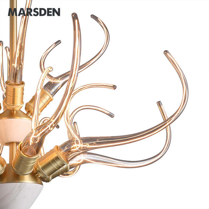 modern brass decoration lighting chandelier pendant light