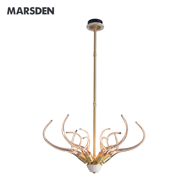 modern brass decoration lighting chandelier pendant light