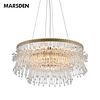 modern luxury glass chandelier pendant light