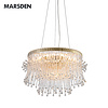 modern luxury glass chandelier pendant light