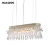 modern luxury glass chandelier pendant light