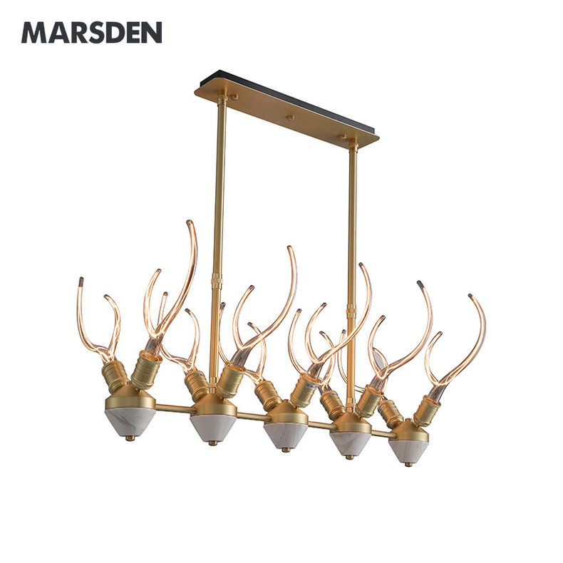 modern brass decoration lighting chandelier pendant light