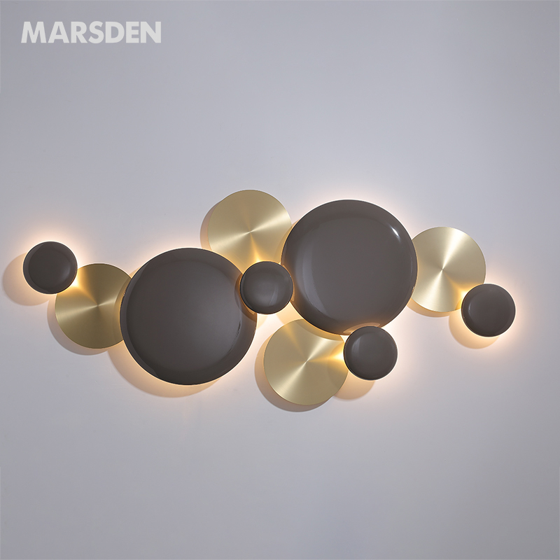 modern surface decor fancy led wall lamp