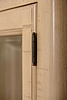 European style rustick oak and grey wash body 2 door wardrobe