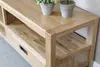 2021 New Design Modern Stye Natural Solid Oak TV Stand Cabinet with Drawer for Living room furniture