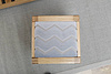 2021 New Design Modern Stye Natural Solid Oak Stool with Soft Fabric Cushion  for Living room furniture