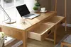 2021 New Design Modern Stye Natural Solid Oak Study Desk for Home furniture