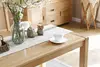 2021 New Design Modern Stye Natural Solid Oak Dining Table for Dining room furniture