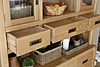 2021 New Design Modern Stye Natural Solid Oak Large Sideboard Cabinet  for Home furniture