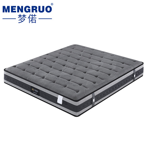 Euro top 5 star hotel pocket spring bed gel memory foam mattress in a box order online