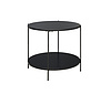 BLACK END TABLE